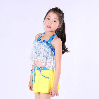 Exquisite Striped Girl Exclusive Swimsuit