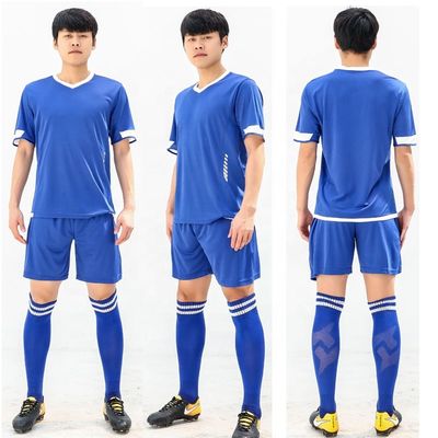 Custom Logo Cheap Thai Quality Blank Soccer Jersey Print Name And Number Football Uniform