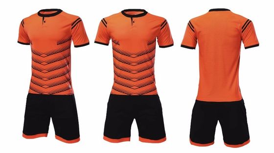 New Men Sport Running Survetement Print Football Jersey Set Short Sleeve Suit Soccer Training Jerseys Kits Sportswear Uniforms
