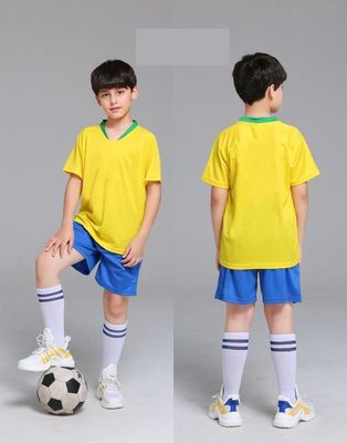 Breathable Fabric Comfortable Child Custom Soccer Jersey