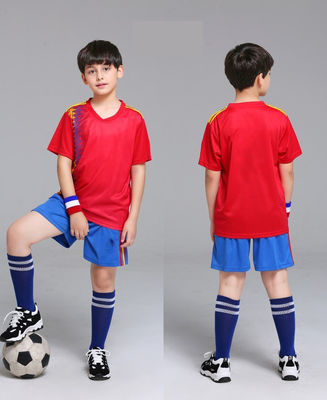 Breathable Fabric Comfortable Child Custom Soccer Jersey