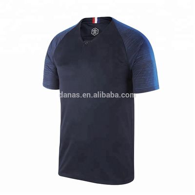 2018 New design wholesale thai quality france national team soccer jersey