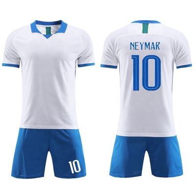 2019 New Soccer Jersey Brazil Hot Selling Home Yellow Football Shirt Camisa De Futebol