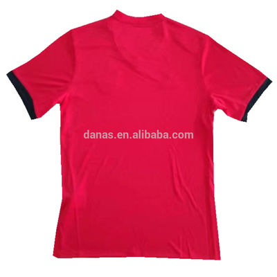Promotion China factory Red Football Shirt Soccer Jersey