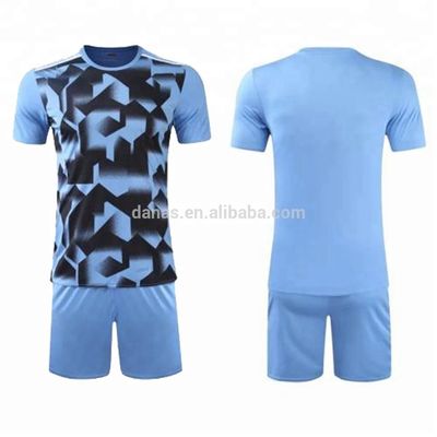 Hot Sale Comfortable Polyester Sublimation Soccer Wear Jersey Football