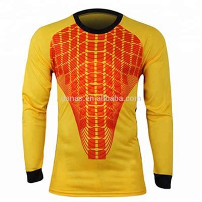 Wholesale Cheap Custom Design Goalie Soccer Jersey Uniform For Goalkeeper