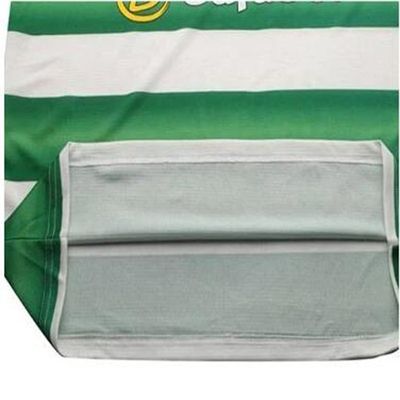 Big Size Green And White Stripes Sublimation Football Jersey