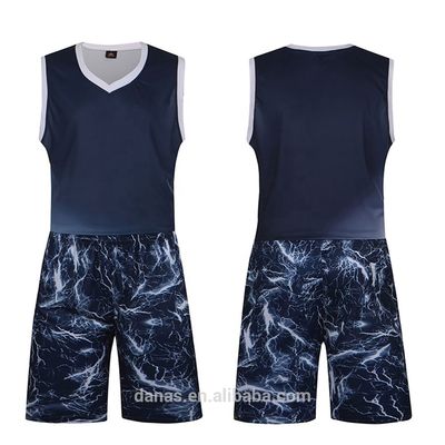 Cheap Breathable New Style Team Training Basketball Jersey Uniform Design for Adult and Youth