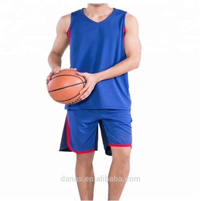 2019 Latest Design 100% Mesh Polyester Blank Basketball Uniform Sports Vest