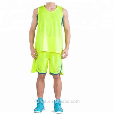 2018 custom 100% polyester quick dry comfortable basketball jersey new design