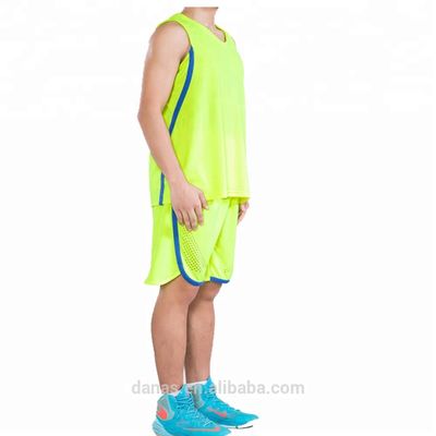 2018 custom 100% polyester quick dry comfortable basketball jersey new design