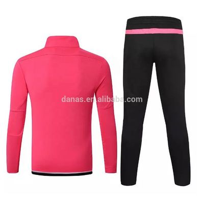 Embroidered Printing Soccer Jacket Top Quality Long Sleeve Football Warm Up Tracksuits