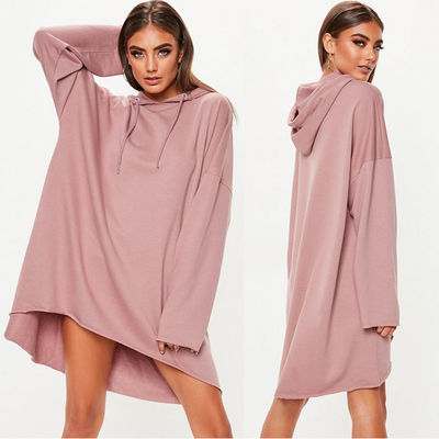 Custom Rose Oversized Hoodie Printing Sweater Dress