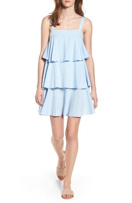 Tiered Line Ruffle Dress Summer Women Clothing