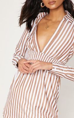 Fall Clothing Sex Deep V Mini Dress For Women