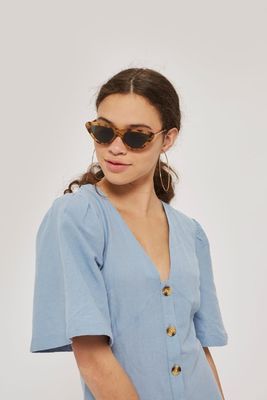 High Quality Wholesale Breathable Soft Loose Casual Shirt Dress Cotton