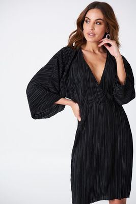 Women 2018 Trendy Summer Pleated Kimono Dress