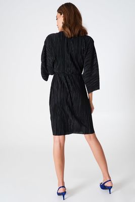 Women 2018 Trendy Summer Pleated Kimono Dress