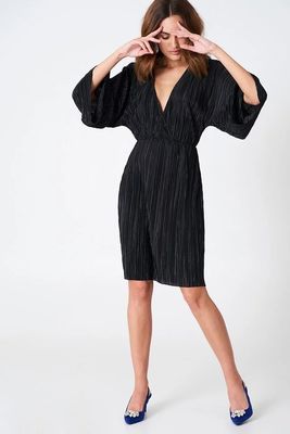 Women 2018 Trendy Summer Pleated Kimono Dress