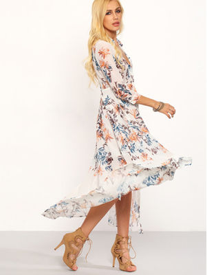 2018 New Style Chiffon Bohemian Long Dress