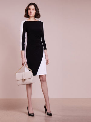 Fashion Women Business Dress With Long Sleeve