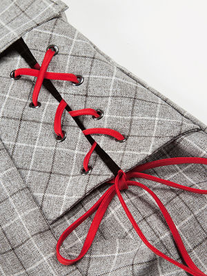 2018 New Fashion Lady Grey Dress