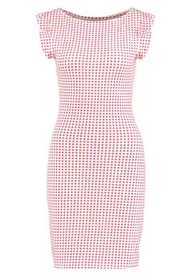 China Dress Manufacturer Plaid Dress Office Women