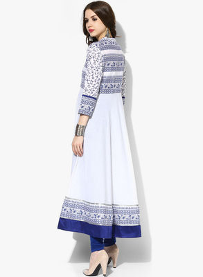 floral printed long sleeve pakistan nation dress