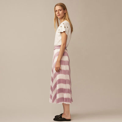Alibaba pleated fashion women skirt
