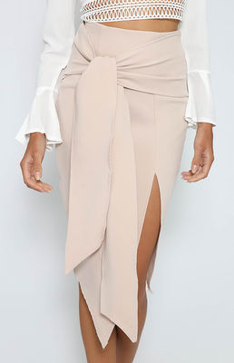 hot sell sexy half skirt front split