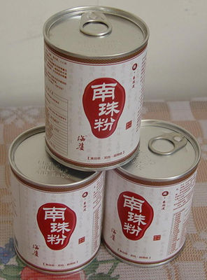 Custom Food Complicated Paper / Cardboard Tube Containers with Metal Lids Closure
