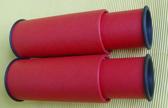 Customized Handmade Magic Red Telescope Children Paper Toy Kaleidoscope Gift