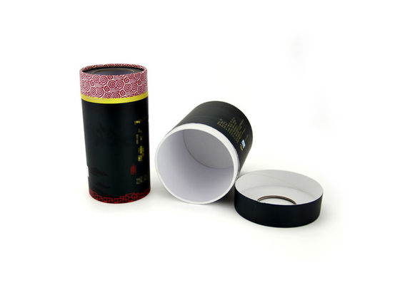 Beautiful Labling Design Good Grade Package Custom Paper Tube Packaging For Tea