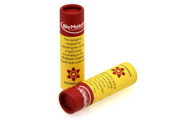 Paper Tube Cans Packaging Matte Lamination Lip Stick Canister