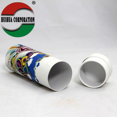 Cosmetic Bottle Packaging Perfect Curling White Cardboard Paper Tubes SGS-FDA