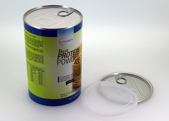Customized Moistureproof Nuts / Food Paper Tube Packaging , 53 ~ 126mm Diameter