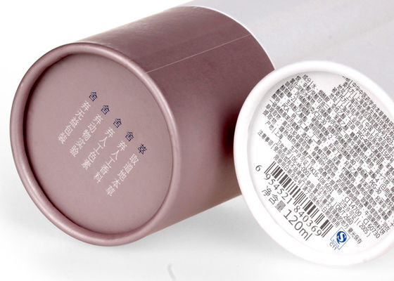 Custom Good Quality Rolled Edge Paper Tube Packaging Carboard Cosmetic Package Wholesale