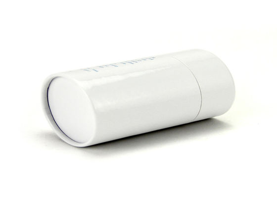 Gloss Lamination White Cardboard Paper Tubes For Power Packaging
