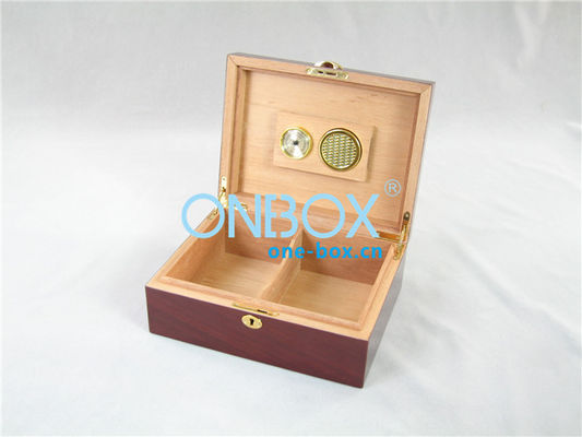 Fashion Luxury wooden cigar boxes packaging with customized picture 271x211x107mm
