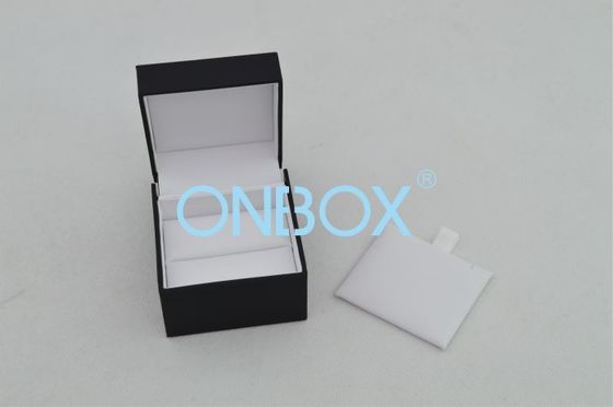 Jewellery small retail product packaging boxes , Plastic and leather female cosmetic box