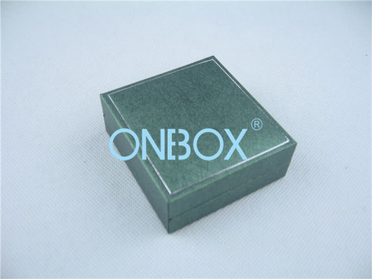 Hot Stamping Frame Jewelry Packaging Boxes In Art Paper A Removable Insert For Pendants