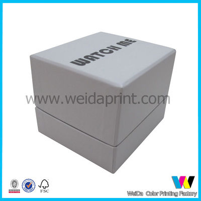 Watch Display Matt Laminated Paper Packaging Boxes with Inner Pillow