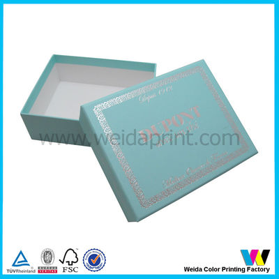 Matt Oil Press Pantone Color Printing Paper Packaging Boxes with Silver Stamping