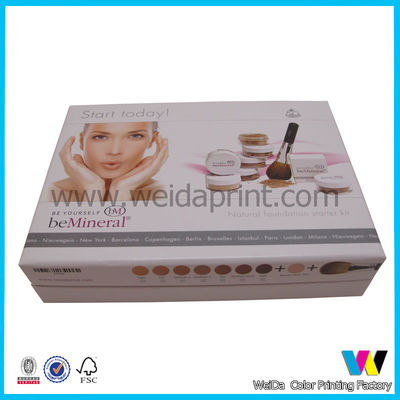 Fashion Customize  Paper Packaging Boxes with Insert for Cosmetic