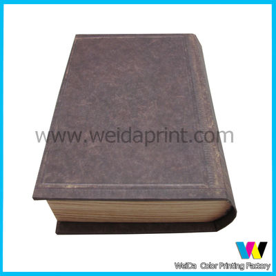 Book Shaped Decorative Cardboard  Paper Packaging Boxes for Gift