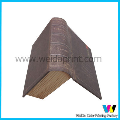 Book Shaped Decorative Cardboard  Paper Packaging Boxes for Gift