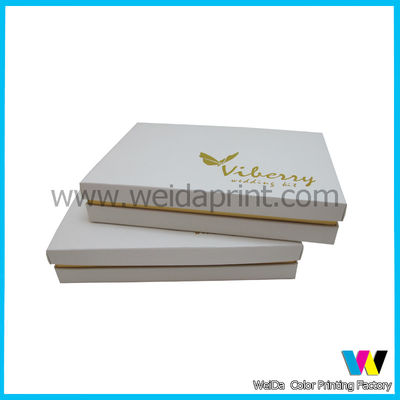 Eco-friendly Black and Gold Luxury Cardboard Paper Packaging Box