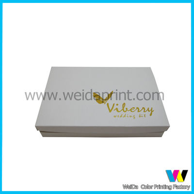 Eco-friendly Black and Gold Luxury Cardboard Paper Packaging Box
