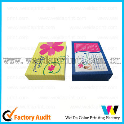 Glossy Colorful Personalized Design Paper Packaging Boxes to Pack Playing Card