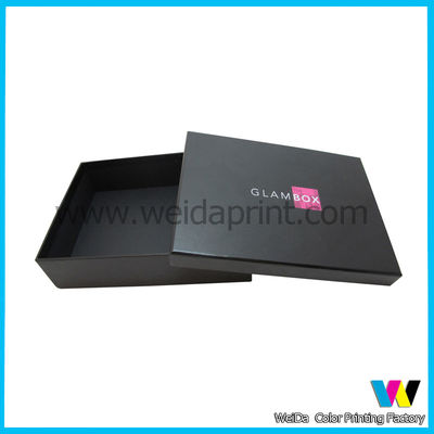 Eco-friendly Lid and Bottom Paper Packaging Boxes with Logo Pirnting
